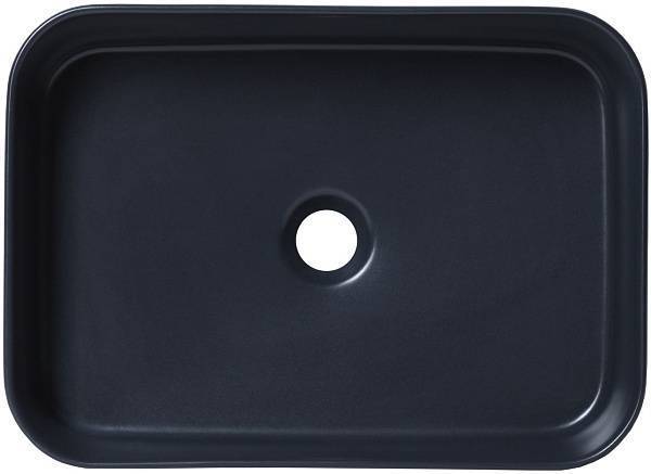 Раковина накладная Allen Brau Fantasy 50 см черный 4.11021.31