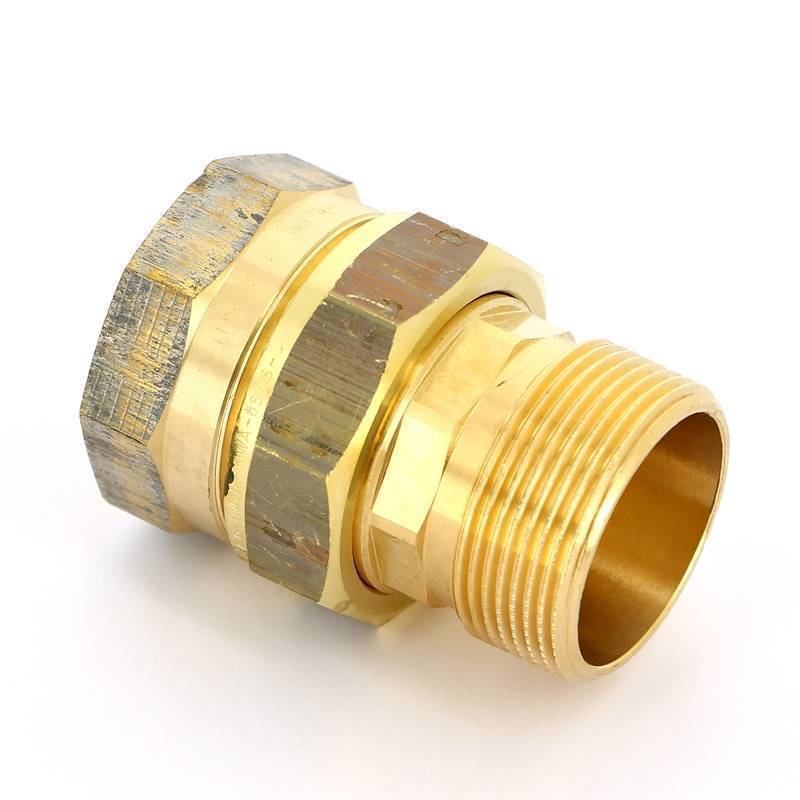 Разъемное соединение Viega модель 3331 бронза ВР/НР 1 1/2 плоское уплотнение 271336