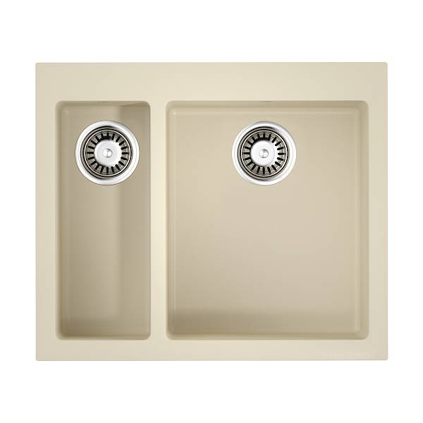 Кухонная мойка Omoikiri Bosen 59-2-BE Tetogranit 59 x 50 см ваниль 4993150