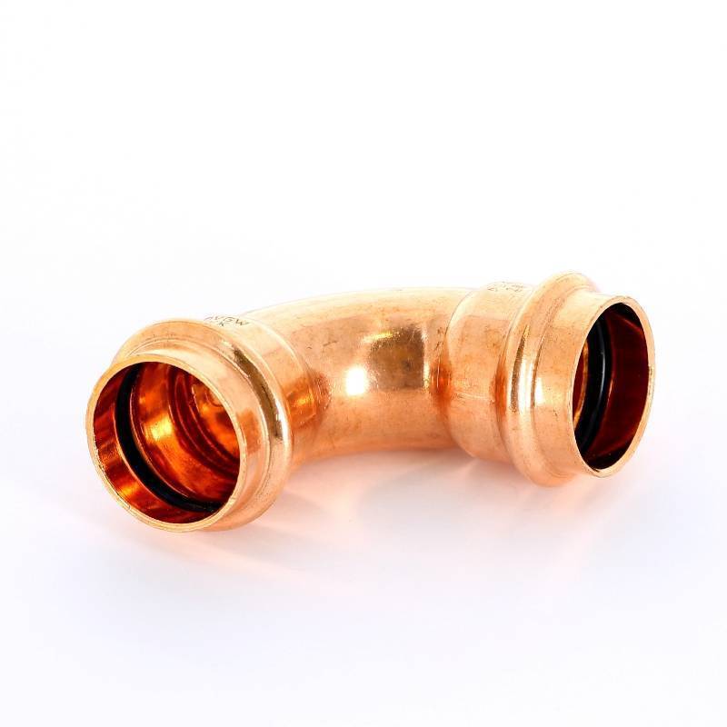 Угольник 90° пресс IBP >B< Press 28 мм медный P5002 02800000