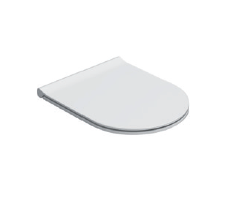 Сиденье для унитаза Globo MODE 340x428 мм микролифт белый ME020BI