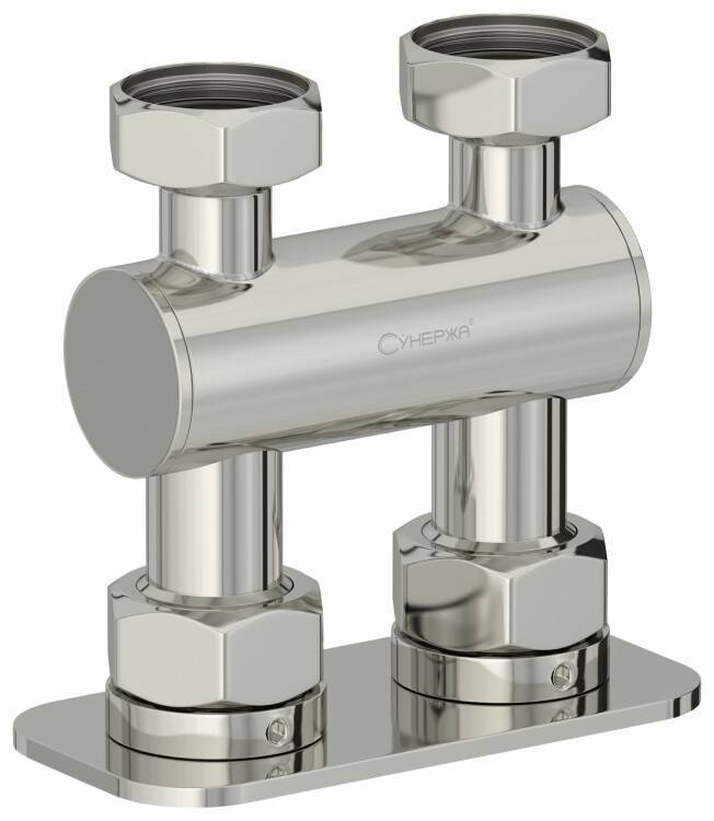 Модуль прямой Сунержа EU50 для отопительных приборов сталь 0015393434