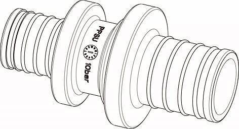 Муфта переходная Elsen Monolit 32х25 мм PPSU EFA123225P