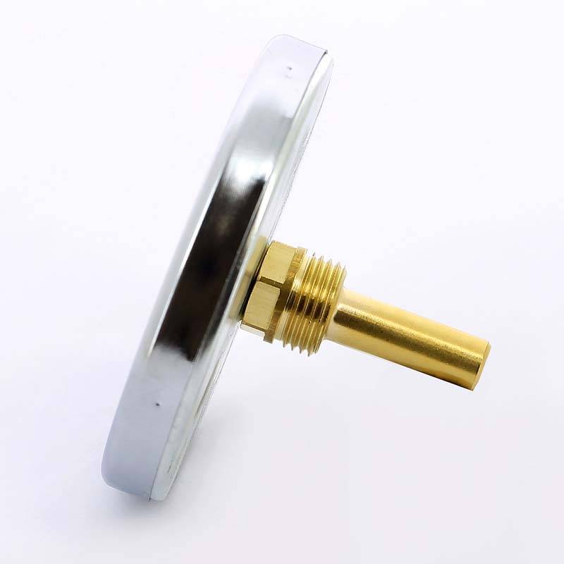 Термометр биметаллический Watts F+R801 100 мм 0-120 °C погружной гильза 50 мм 10006066