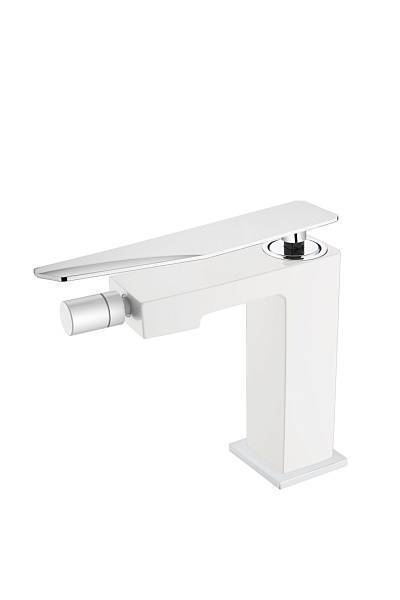 Смеситель для биде Boheme Q белый хром 146-WCR.2