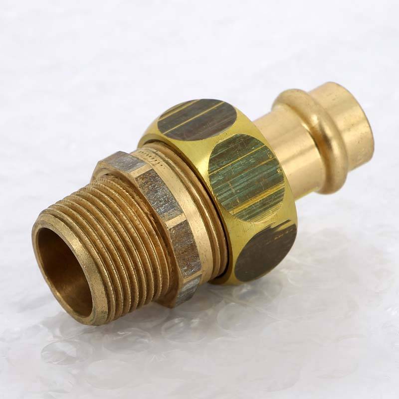 Муфта разъёмная пресс-Н бронза Viega Profipress G плоская прокладка 15x3/4 390662