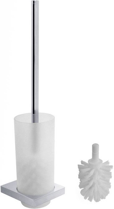 Туалетный гарнитур KEUCO EDITION 11 с хрустальной матовой колбой хром 11164019000