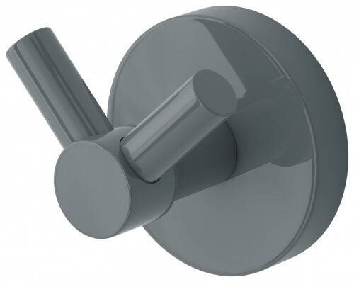 Крючок для полотенцесушителя двойной Сунержа Виктория 50х43х50 мм RAL 7031 7031-3007-0000