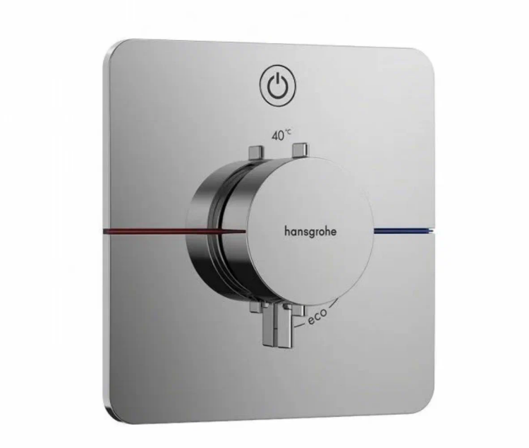 Термостат для душа скрытого монтажа Hansgrohe ShowerSelect Comfort Q на 1 потребитель хром 15581000