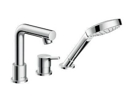 Смеситель для ванны и душа Hansgrohe Talis S однорычажный скрытого монтажа хром 72417000