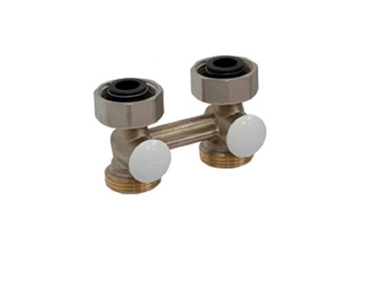 Узел нижнего подключения прямой Giacomini R387L 3/4 x 3/4 EK R387LX002