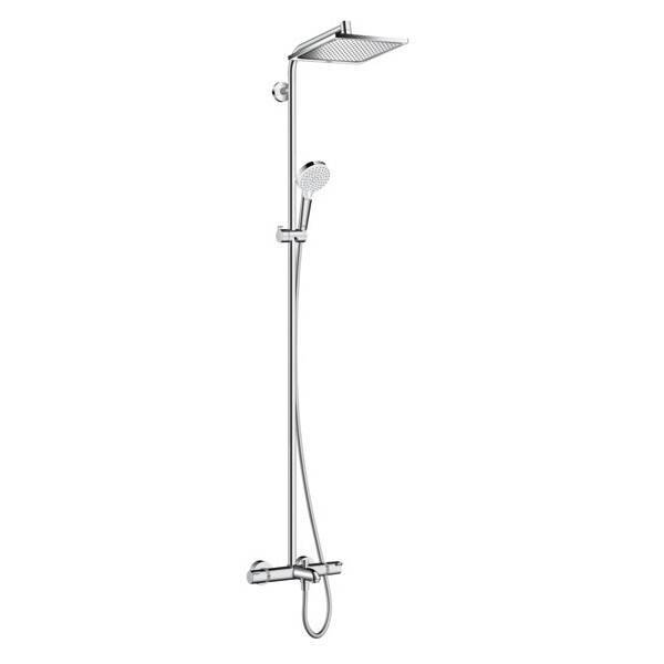 Душевая стойка со смесителем Hansgrohe Crometta E 240 1jet хром 27298000