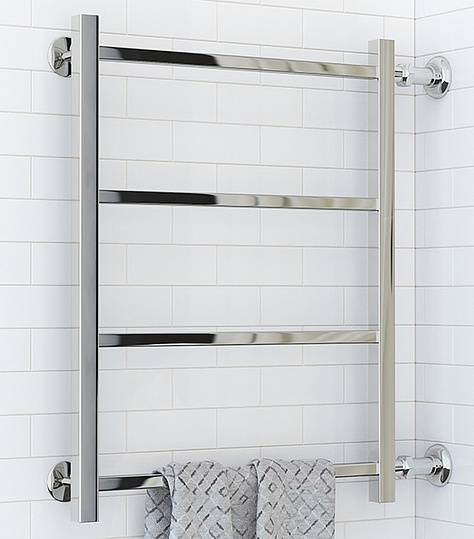 Полотенцесушитель водяной Стилье Версия-КБ 57.5x70 см без покрытия 00630-6050