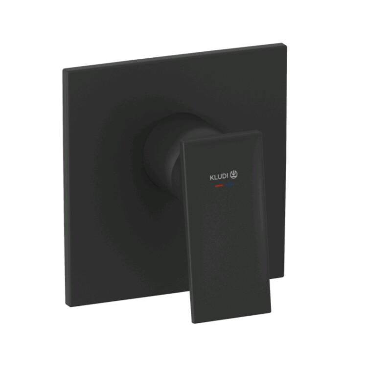 Смеситель для душа Kludi DECUS встраиваемый на 1 потребителя черный матовый 547553975