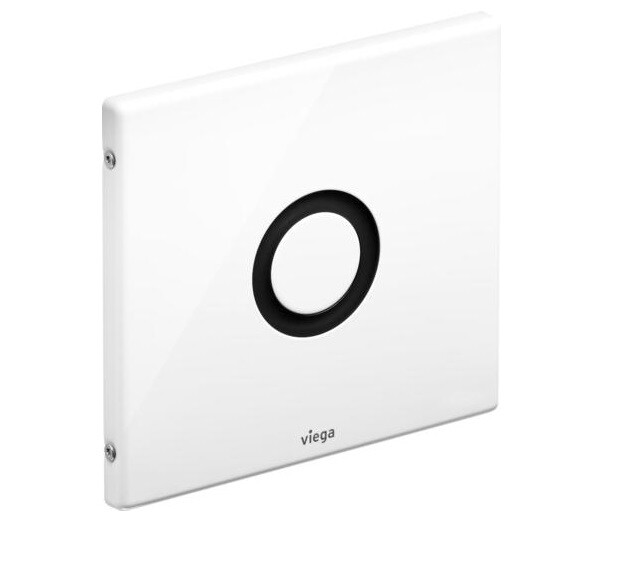 Клавиша смыва для писсуара Viega Visign for Public 1 150х140 мм альпийский белый 735524