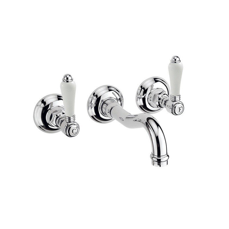 Смеситель для раковины Nicolazzi Petit Mont Blanc настенный хром 1477EXTCR78