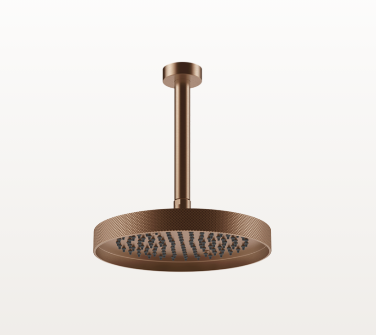 Верхний душ Gessi Tondo 250x250 мм Copper Brushed PVD 63650708