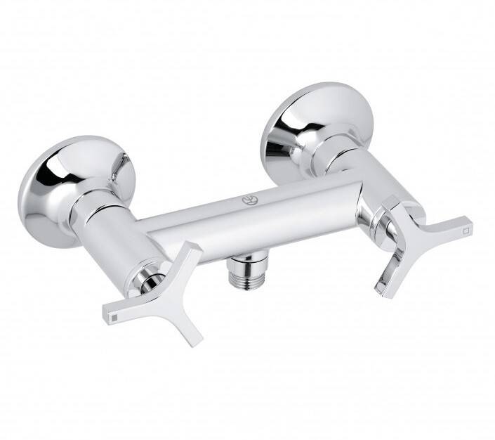 Смеситель для душа Kludi Nova Fonte Deco двухвентильный хром 207100539