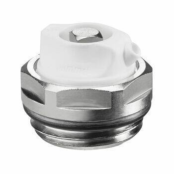 Пробка воздухоспускная Oventrop 3/8 с отводом воды 1101603