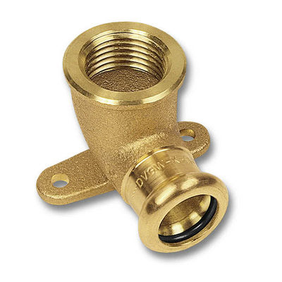 Водорозетка пресс SANHA PuraPress 8472G 15x1/2 ВР бронза 184721512