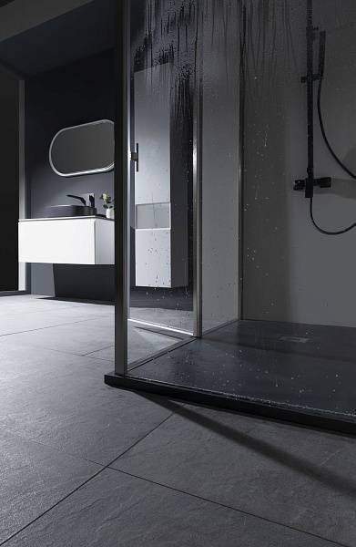 Боковая стенка Allen Brau Priority 90x200 см серебро 3.31044.BA