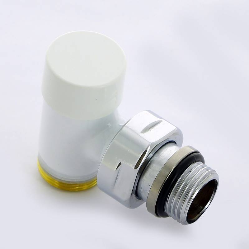 Вентиль обратный Carlo Poletti Compact угловой НН 1/2 x M24x19 белый V150211E