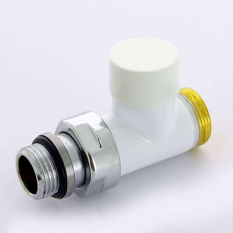 Вентиль обратный Carlo Poletti Compact прямой НН 1/2 x M24x19 белый V150611E