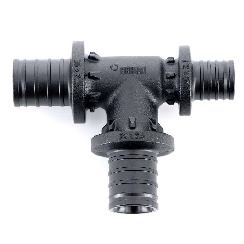 Тройник редукционный REHAU Rautitan PX 25x25x20 мм 11600731001