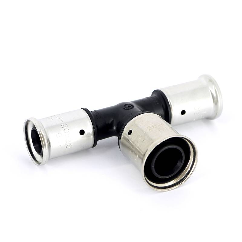 Тройник пресс HENCO PVDF 20х26х20 мм 12PK-202620