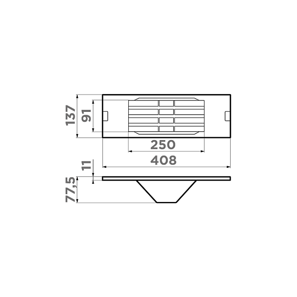 Подставка-сушка для тарелок Omoikiri FG-01 PRO-Bl Matt черный 4999045