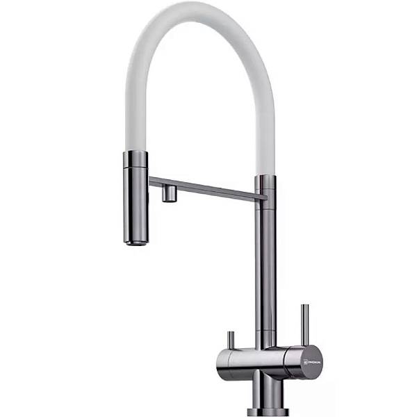 Смеситель для кухни Omoikiri Kanto-BN выдвижной излив под фильтр нержавеющая сталь 4994298