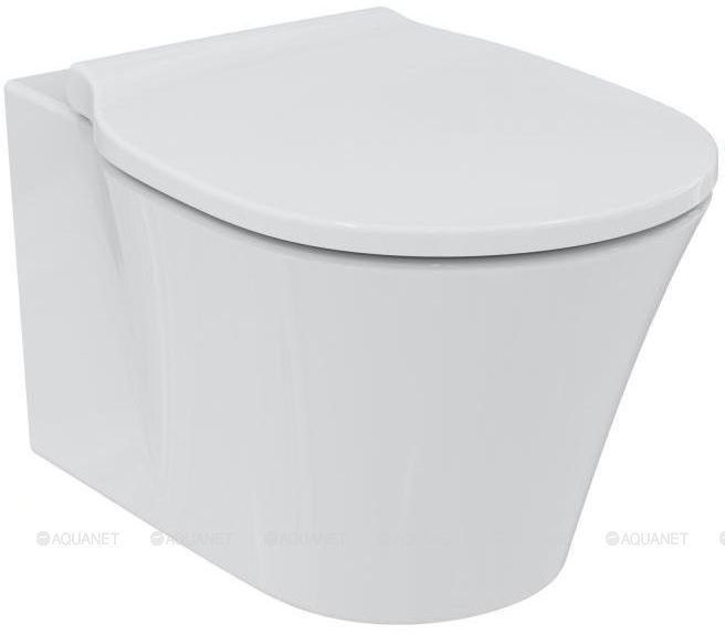 Унитаз подвесной безободковый Ideal Standard CONNECT AIR с сиденьем микролифт K819501