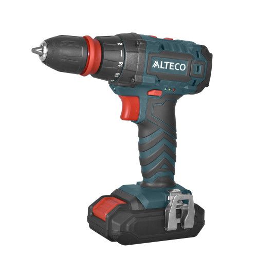 Аккумуляторная дрель-шуруповерт со съемным патроном ALTECO CD 2110F Li X2 68792