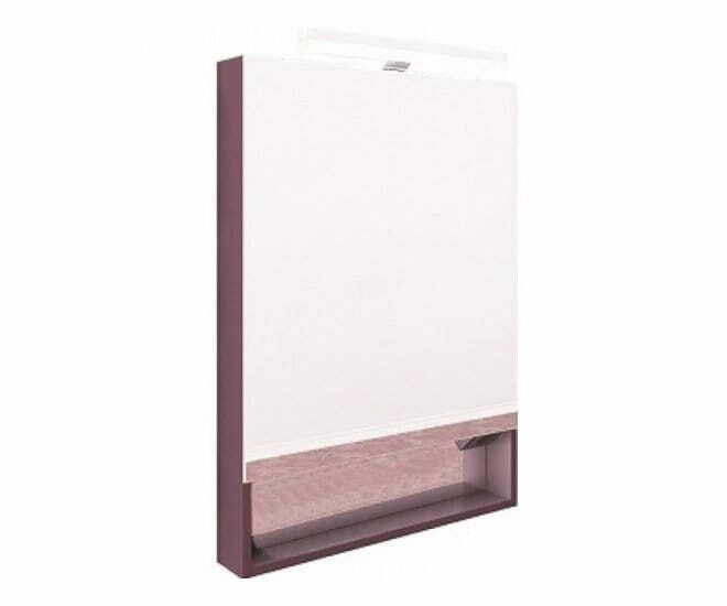 Зеркальный шкаф Roca The Gap 600х129х850 мм фиолетовый ZRU9302751