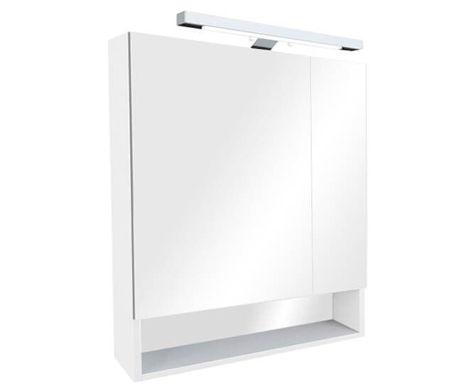 Зеркальный шкаф Roca The Gap 700 мм белый глянец ZRU9302886