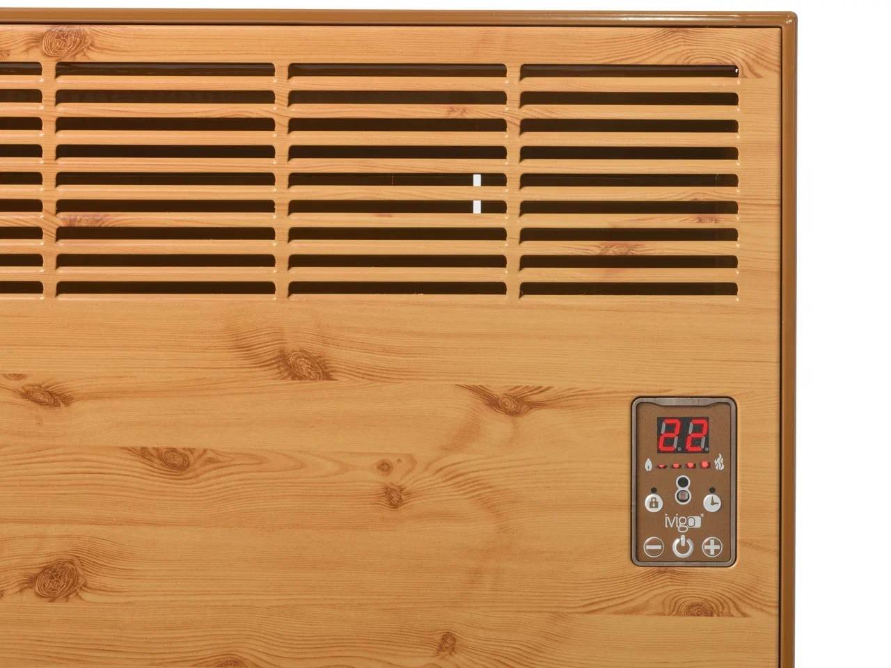 Конвектор электрический iVigo EPKE20 электронный термостат Вт Дерево EPKE20