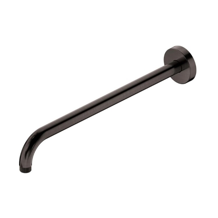 Держатель верхнего душа Ritmonio настенный Brushed Black Chrome Q0BA6068BLX