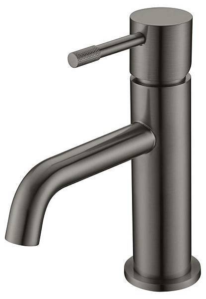 Смеситель для раковины Boheme Uno оружейная сталь 461-GM