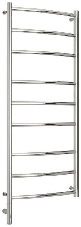 Полотенцесушитель электрический Сунержа Галант 3.0 1200x500 мм МЭМ подключение слева полированная сталь 0058001250