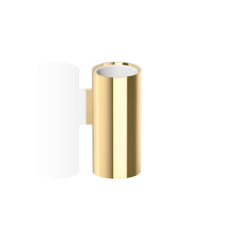 Стакан настенный Decor Walther MIKADO MK WMB 55х65х125 мм золото/белый 0522620