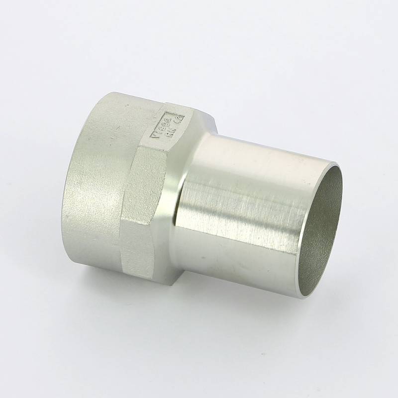 Вставка с внутренней резьбой Viega Sanpress Inox 42x1 1/2 нержавеющая сталь 436872