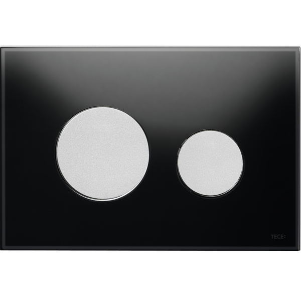 Панель смыва для унитаза TECE TECEloop 220x150 мм черный/хром матовый 9240655