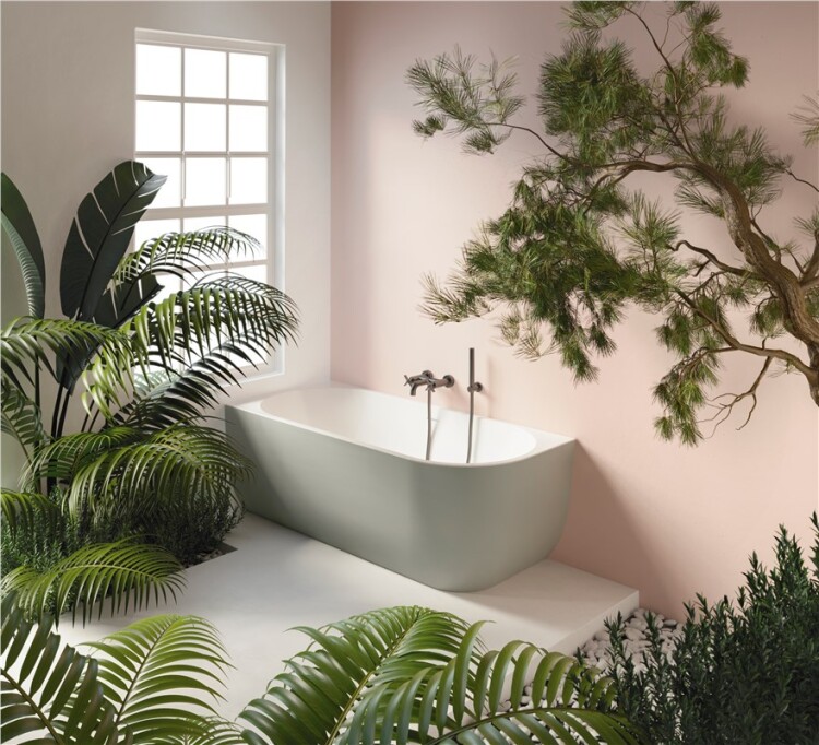 Ванна Treesse Cora 1700x750x600 мм левая белый V057BL00SX