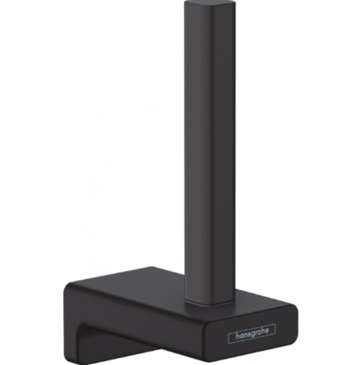 Держатель запасного рулона бумаги Hansgrohe AddStoris вертикальный черный матовый 41756670