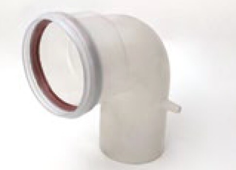 Отвод 90° HOGART Ø80 мм PP-R Condensing TR8090C