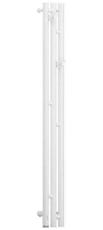 Полотенцесушитель электрический Сунержа Терция 3.0 1200x138 мм МЭМ левый белый 12-5844-1211