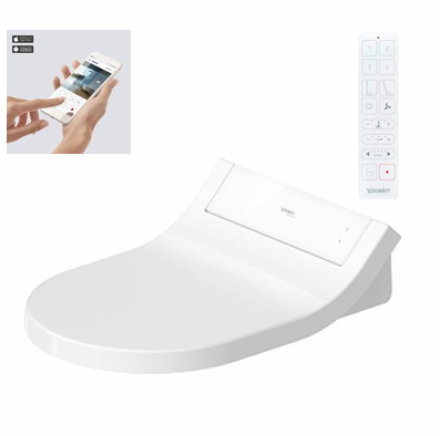 Сиденье для унитаза с функцией биде Duravit SensoWash Classic белое 613000012002300