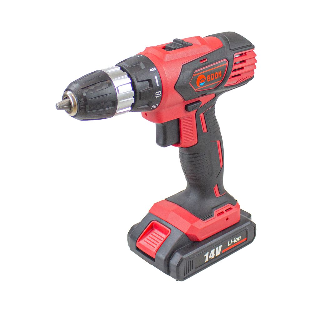 Дрель-шуруповерт аккумуляторная Edon AD-14C