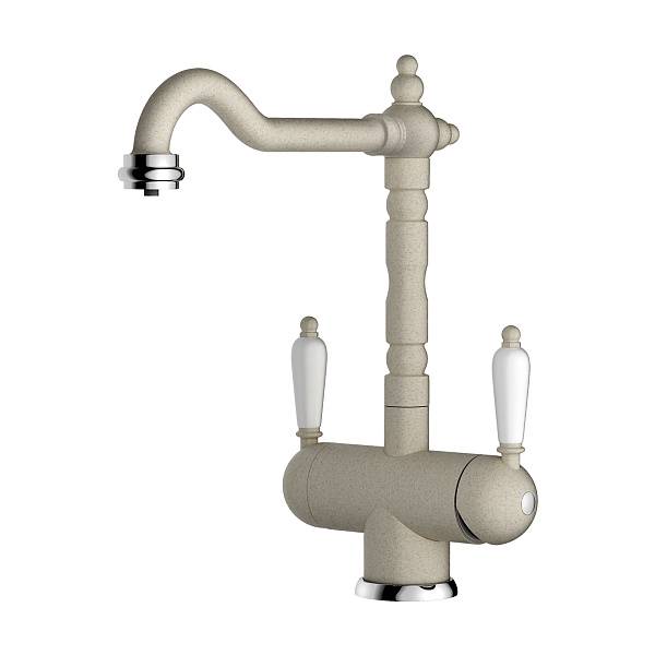 Смеситель для кухни Omoikiri Amagasaki бежевый 4994069