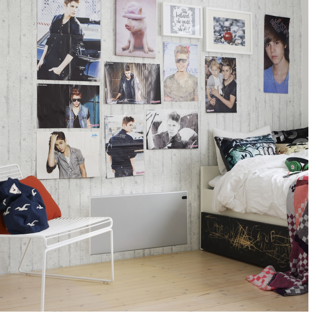 Конвектор электрический ADAX NEO NP 12 KDT Silver 1200 Вт 3691